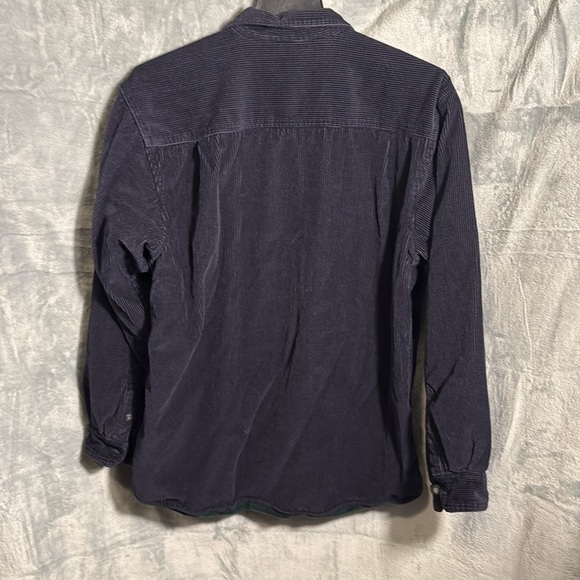 Corduroy Shirt jacket shacket chore coat fleece lined XL Club Room button down - Picture 6 of 14